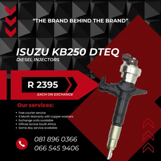Isuzu Kb250 Dteq Diesel Injectors For Sale