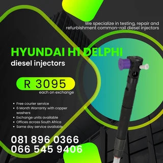 Hyundai H1 Delphi Diesel Injectors For Sale On Exchange