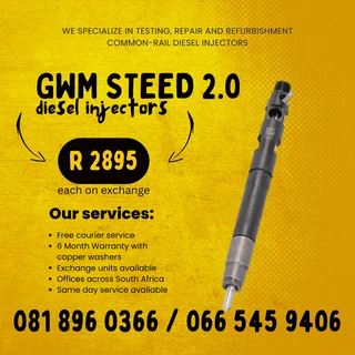 Gwm Steed 2.0 Diesel Injectors For Sale On Exchange