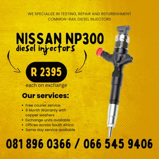 Nissan Np300 Diesel Injectors For Sale On Exchange