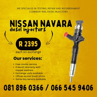Nissan Navara Diesel Injectors For Sale