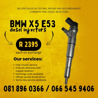 Bmw X5 E53 Diesel Injectors For Sale