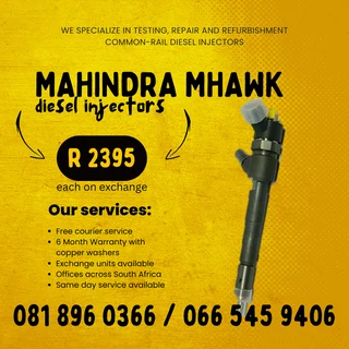 Mahindra Mhawk Diesel Injectors For Sale