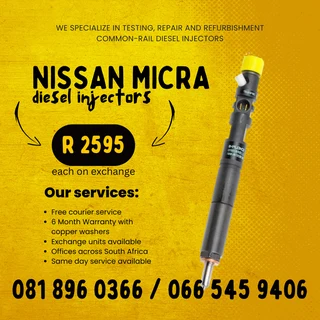 Nissan Micra Diesel Injectors For Sale