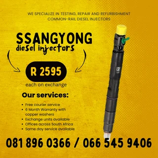 Ssangyong Delphi Diesel Injectors For Sale