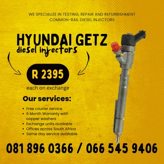 Hyundai Getz Diesel Injectors For Sale