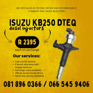 Isuzu Kb250 Dteq Diesel Injectors For Sale