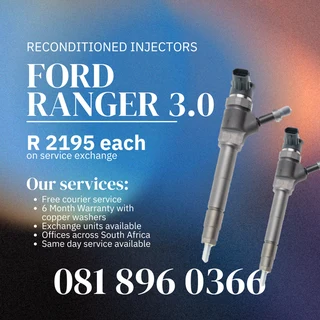 Ford Ranger 3.0 Tdci Diesel Injectors For Sale On Exchange