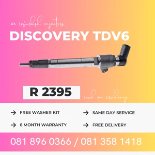 Discovery Tdv 6 Diesle Injectors For Sale On Exchange