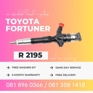 Toyota Fortuner Diesel Injectors For Sale