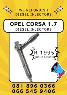 Opel Corsa 1.7 Diesel Injectors For Sale On Exchange
