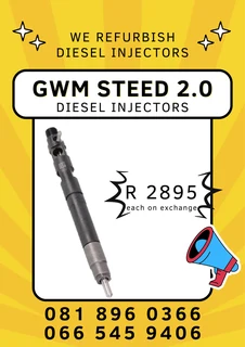 Gwm Steed 2.0 Diesel Injectors For Sale On Exchange