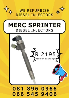 Mercedes Benz Sprinter Diesel Injectors For Sale On Exchange