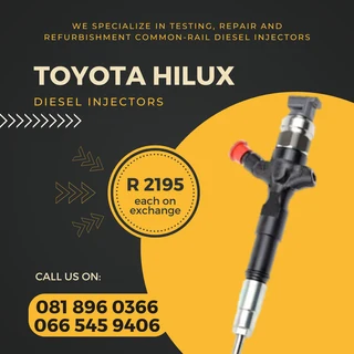 Toyota Hilux Diesel Injectors For Sale On Exchange