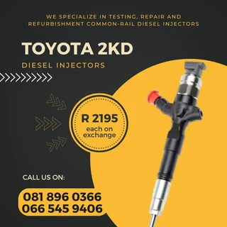 Toyota 2kd Diesel Injectors For Sale On Exchange