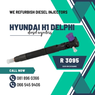 Hyundai H1 Delphi Diesle Injectors For Sale On Exchange