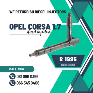 Opel Corsa 1.7 Diesle Injectors For Slae On Exchange