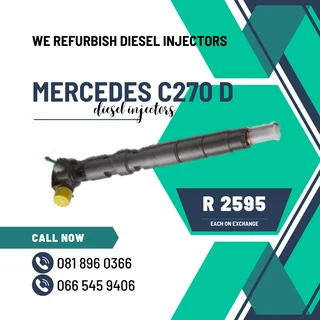 Mercedes Benz C270 Delphi Diesle Injectors For Sale On Exchange
