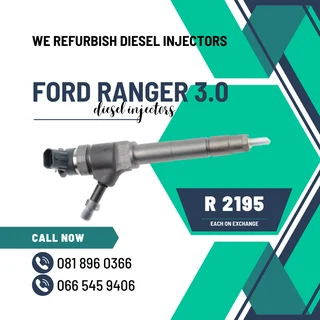 Ford Rnager 3.0 Diesle Injectors For Sale On Exchange