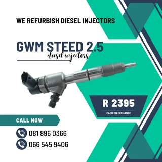 Gwm Steed 2.5 Diesel Injectors For Sale On Exchange