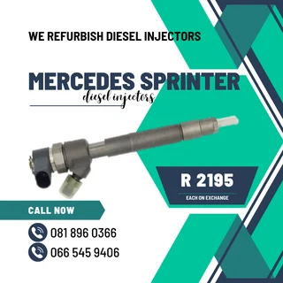 Mercedes Benz Sprinter Diesel Injectors For Sale On Exchange