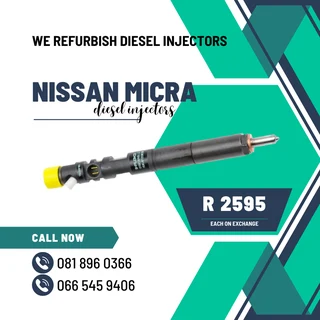 Nissan Micra Diesel Injectors For Sale On Exchange