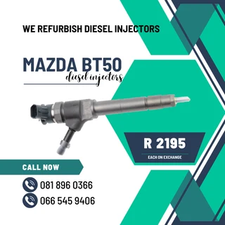 Mazda Bt50 Diesel Injectors For Sale On Exchange