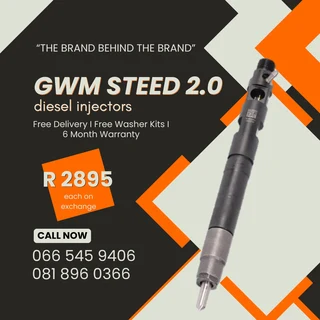 Gwm Steed 2.0 Diesel Inejctors For Sale On Exchange