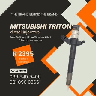 Mitsubishi Triton Diesle Injectors For Sale On Exchange