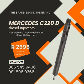 Mercedes Benz C220 Delphi Diesel Injectors For Sale On Exchange