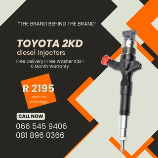 Toyota 2kd Diesel Injectors For Sale On Exchange