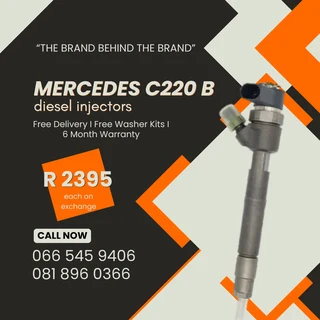 Mercedes Benz C220 Bosch Diesel Injectors For Sale On Exchange
