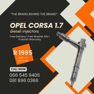 Opel Corsa 1.7 Diesel Injectors For Sale On Exchange