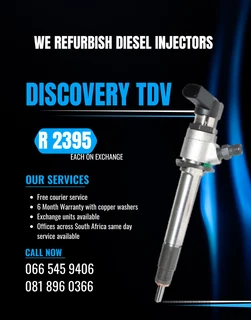Discovery Tdv6 Diesle Injectors For Sale On Exhcange
