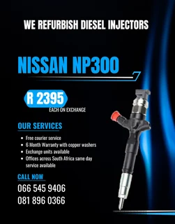 Nissan Np300 Diesle Injectors For Slae On Exchange