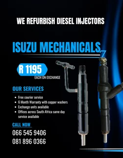 Isuzu Mechanicals Diesel Injectors For Sale On Exchange