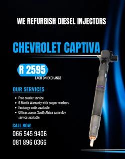 Chevrolet Captiva Diesle Injectors For Sale On Exchange