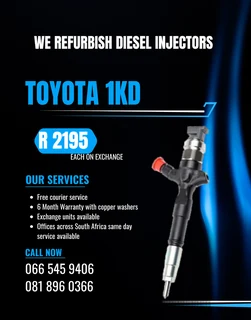 Toyota 1kd Diesel Injectors For Slae On Exchange