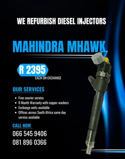 M,ahindra Mhawk Diesel Injectors For Sale On Exchange