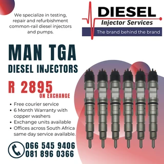 Man Tga Diesle Injectors For Sale On Exchange