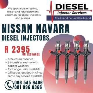 Nissan Navara Diesel Injectors For Sale On Exchange