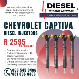 Chevrolet Captiva Diesel Ijnectors For Sale On Exchange