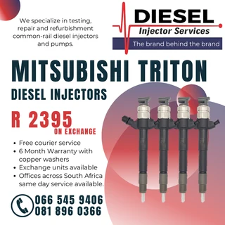 Mitsubishi Triton Diesel Injector Refurbishment
