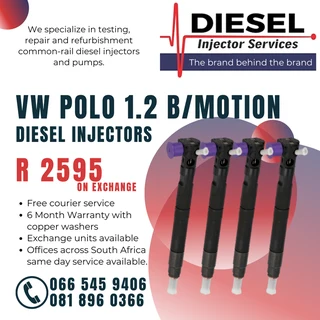 Volkswagen Polo 1.2 Bluemotion Diesel Injector Refurbishment