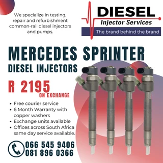 Mercedes Benz Sprinter Diesel Injector Refurbishment