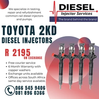 Toyota 2kd Diesel Injector Refurbishment