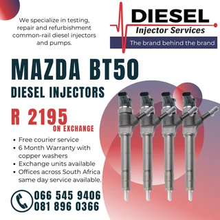 Mazda Bt50 Diesel Injector Refurbishment
