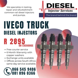 Iveco Truck Diesel Injector Refurbishment