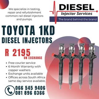 Toyota 1kd Diesel Injector Refurbshment