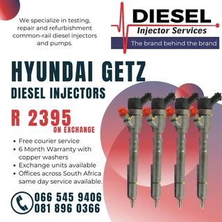 Hyundai Getz Diesel Injector Refurbishment